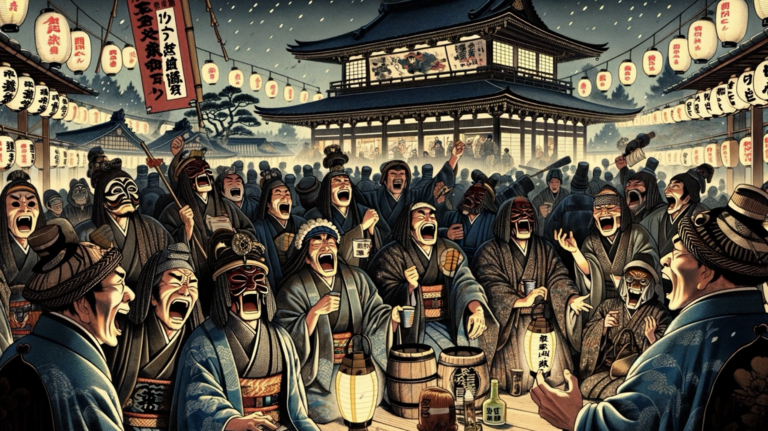 A truly strange festival where one can complain regardless of hierarchy: “Chiba Warai”